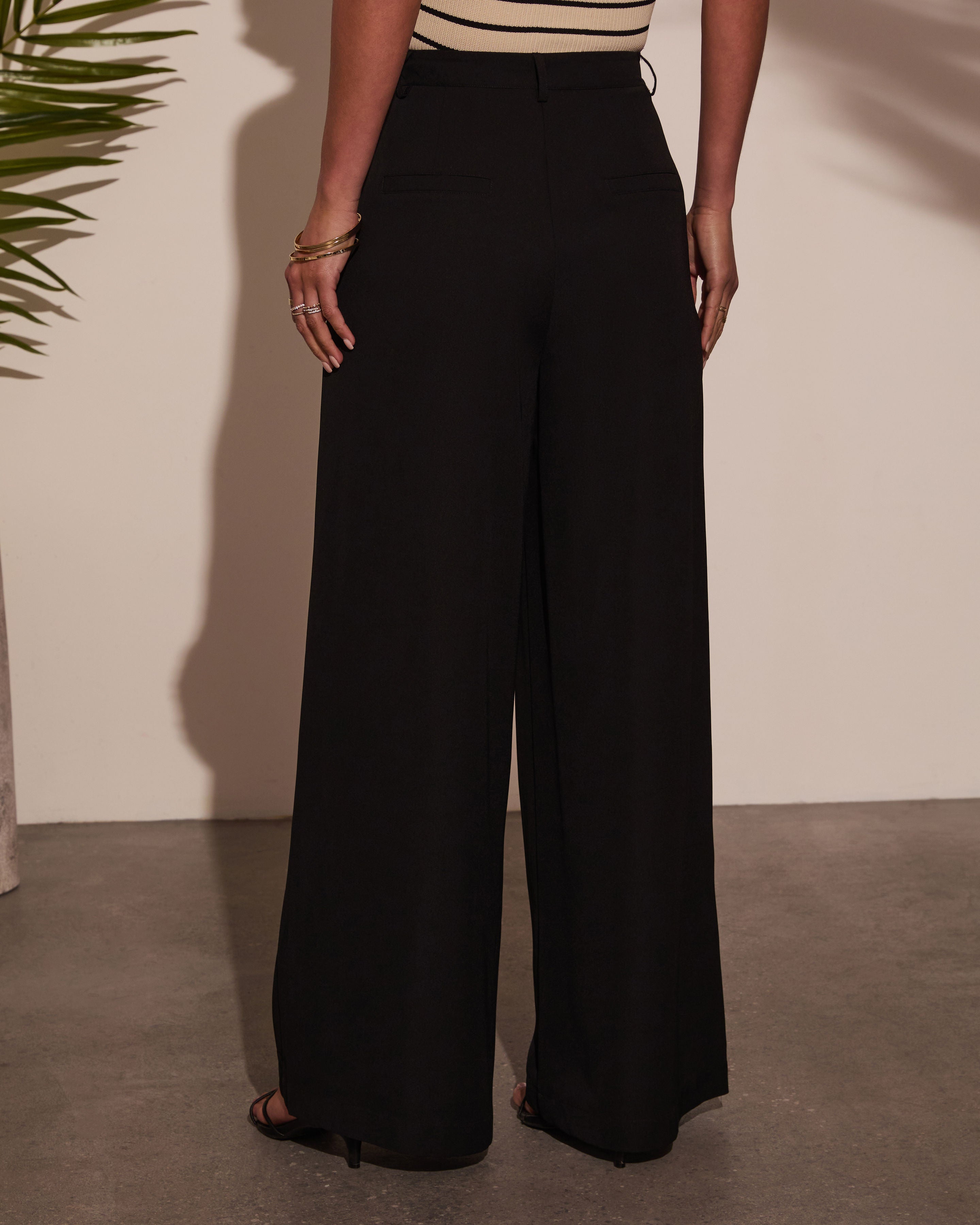 Madrigal Pocketed Wide Leg Pants