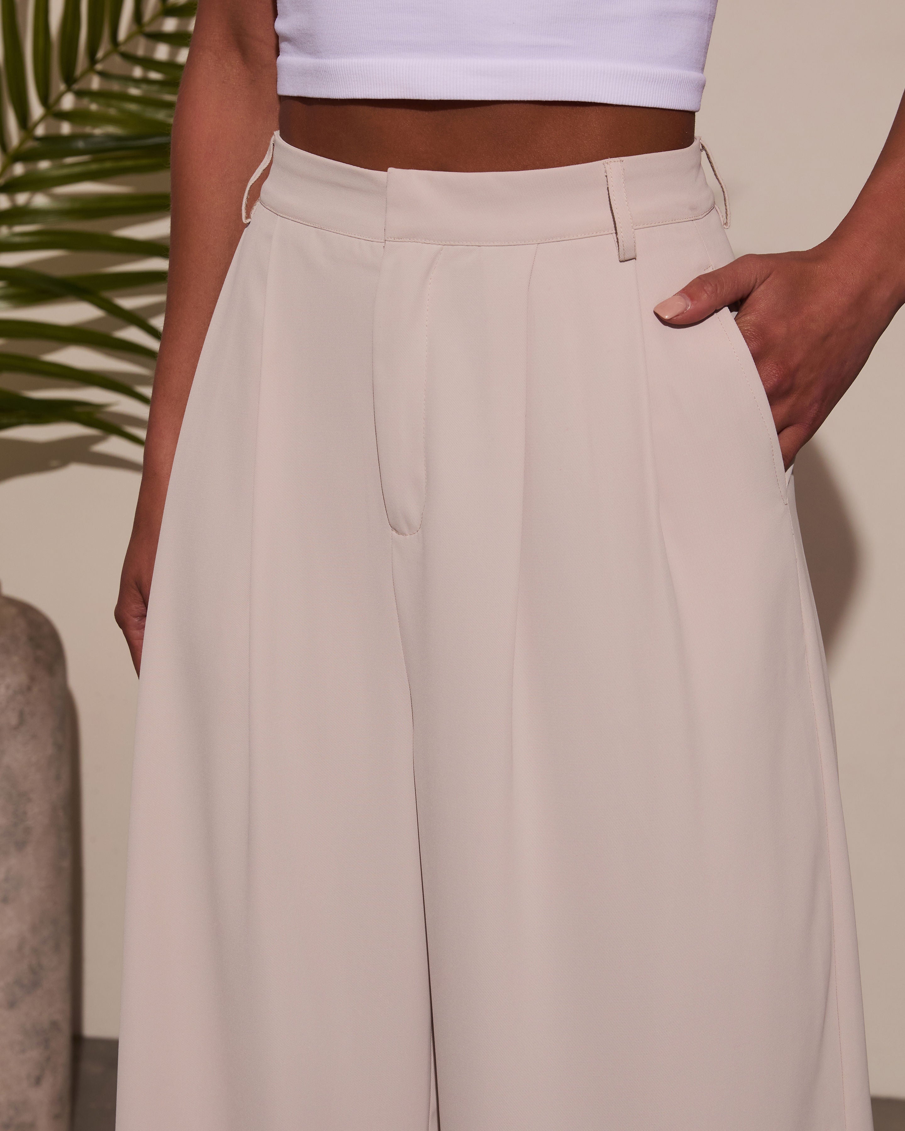 Madrigal Pocketed Wide Leg Pants
