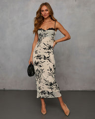 Ellie Floral Midi Dress