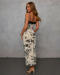 Ellie Floral Midi Dress
