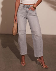 Wild Honey High Rise Barrel Jeans