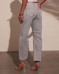 Wild Honey High Rise Barrel Jeans