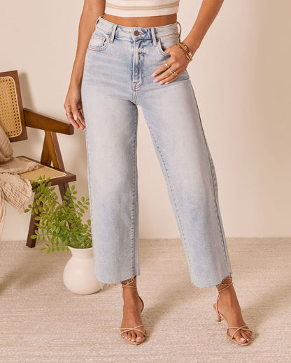 San Gabriel High Rise Wide Leg Jeans