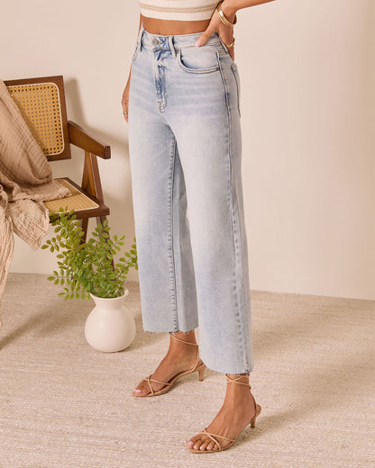 San Gabriel High Rise Wide Leg Jeans