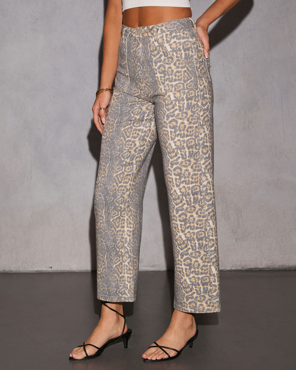 Moment In Time Leopard Print Pants