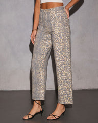 Moment In Time Leopard Print Pants